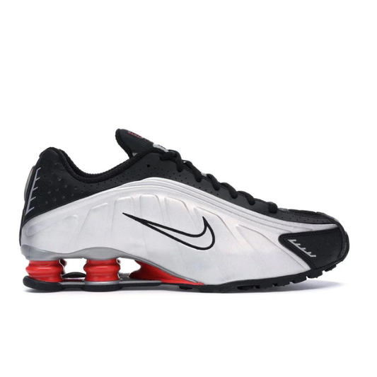 Nike Shox R4 Preto Prata Metálico