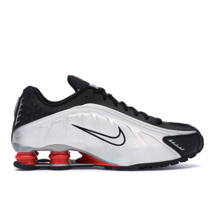 Nike Shox R4 Black Metallic Silver