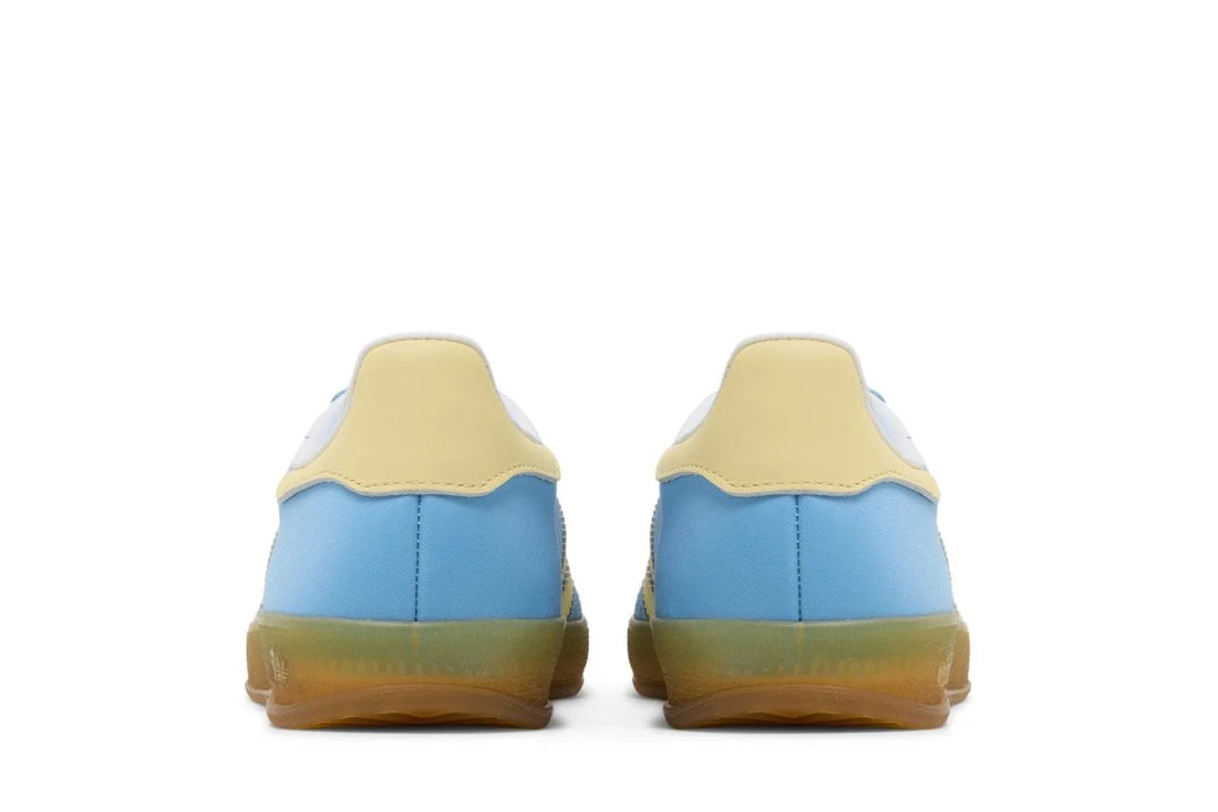 Adidas Gazelle Indoor Semi Blue Burst Almost Yellow Azul