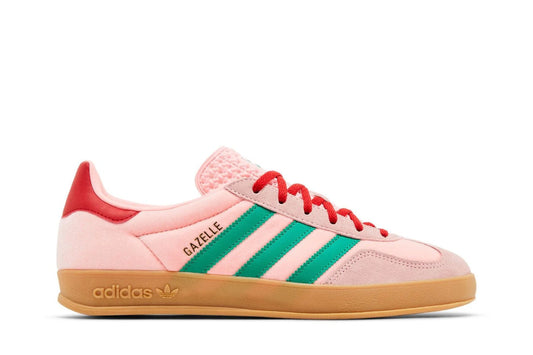 Adidas Gazelle Indoor Court Verde Brilhante Rosa