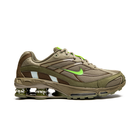 Supreme x Nike Shox Ride 2 Verde Oliva Neutro