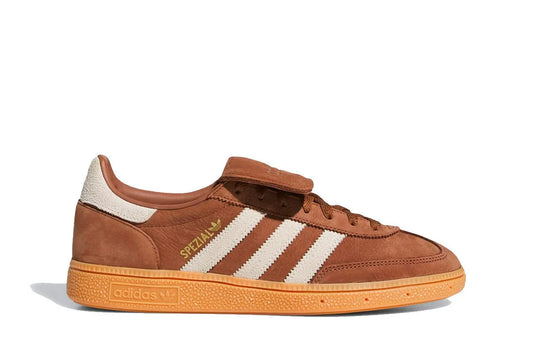 Tênis Adidas Handball Spezial LT Usado Marrom Creme Branco Bordô
