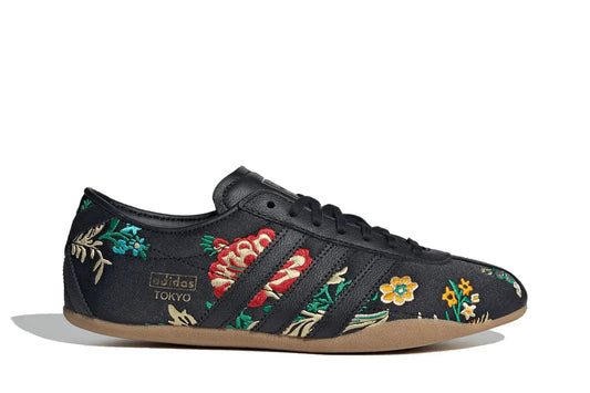 Adidas Tokyo Preto Bordado Floral Preto 