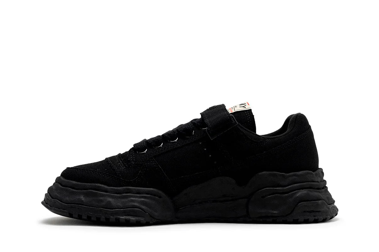 Maison Mihara Yasuhiro "Keith" OG Sole Canvas Low-top Black Preto