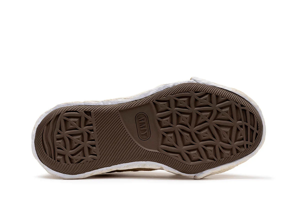 Maison Mihara Yasuhiro "PETERSON23" OG Sole Vintage Suede Low-top Bege